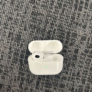 Apple gen 3 AirPods with case and left pod only